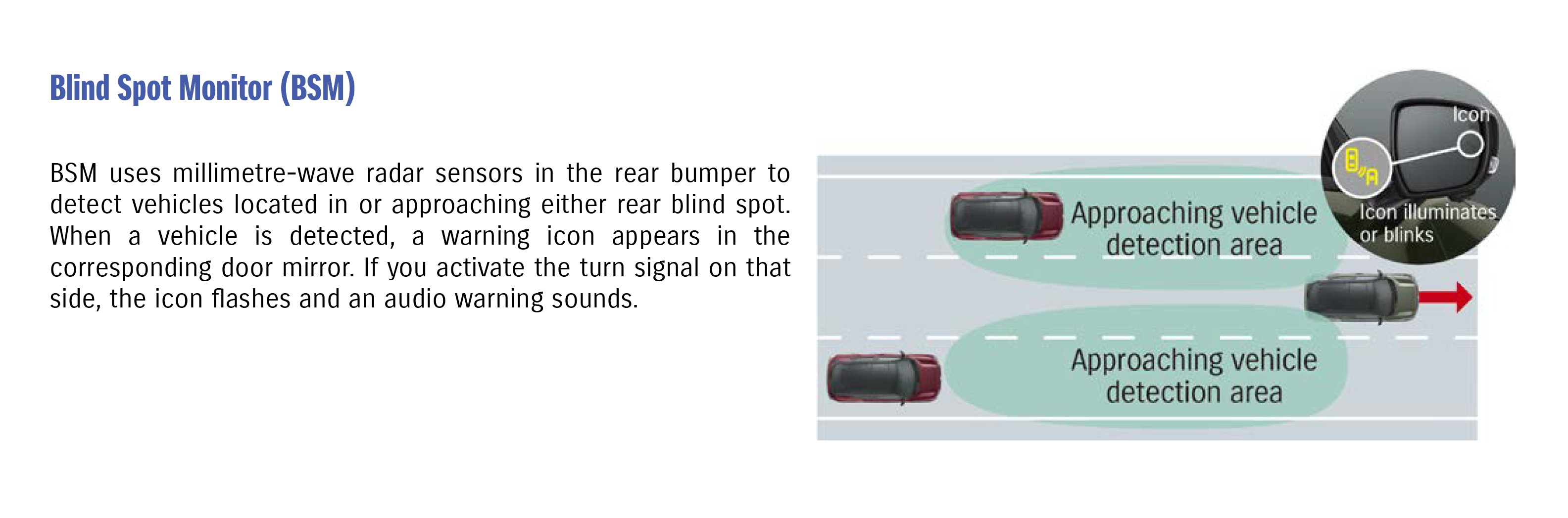 Blind Spot Monitor (BSM)